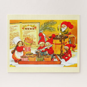 Santa's little helpers jigsaw puzzle