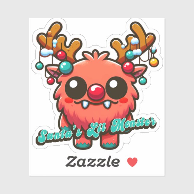 Santa's Little Red Monster (Sheet)