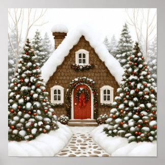 Santa's Lodge Poster