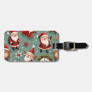 Santa's luggage tag
