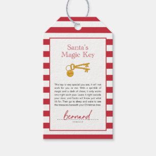 Santas Magic Key Gift Tags