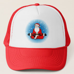 Santas Meditation Trucker Hat