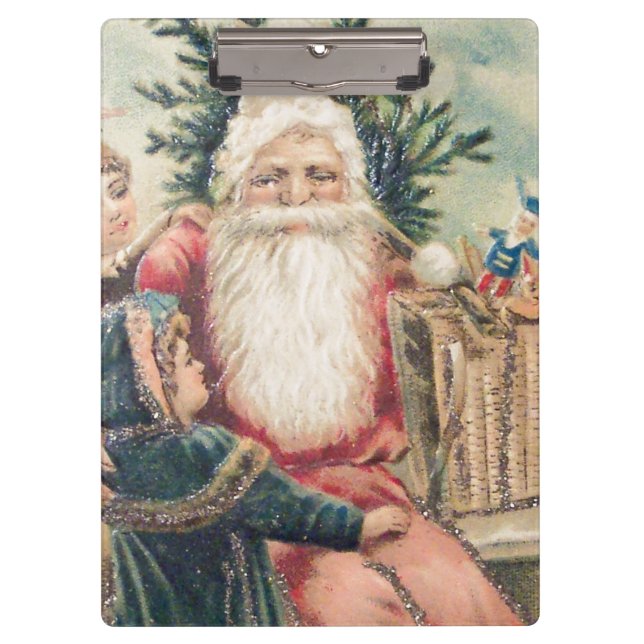 Santa's Merry Christmas Clipboard (Front)