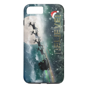 Santa's Midnight Ride Christmas iPhone 7/Plus Case