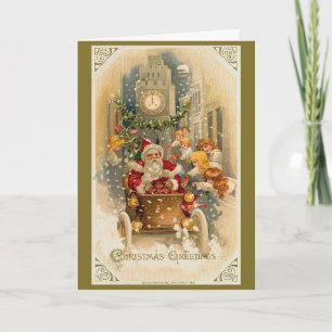 Santa's Midnight Run Christmas Card