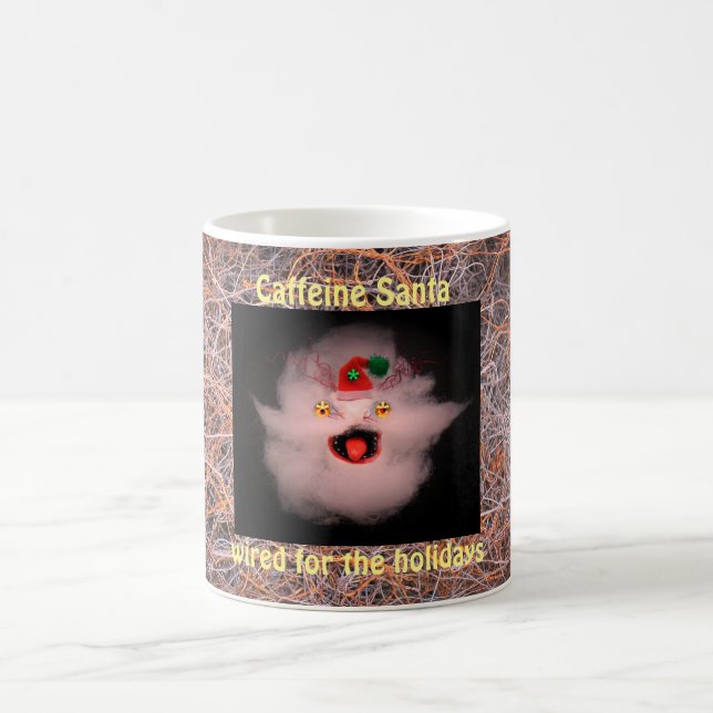 Santa's mug, for the caffeine friendly elf coffee mug (Center)