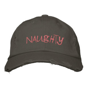 Santa's Naughty List Hat