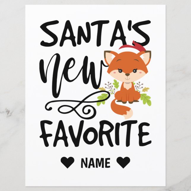Santa's New Favourite (Front)