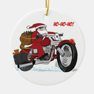 Santa's New Sled Ornament