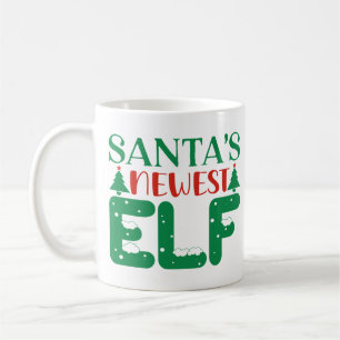 Santa's Newest Elf Coffee Mug