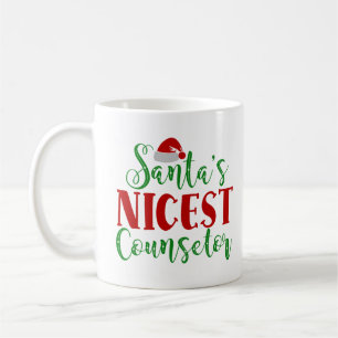 Santa's Nicest Counsellor  Coffee Mug