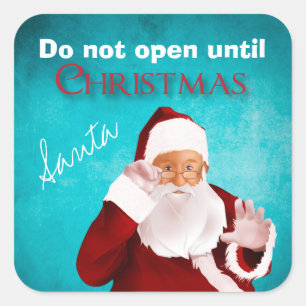 Santa's Official Package Stickers