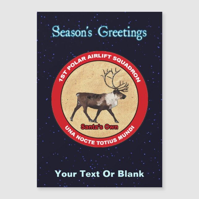 Santa's Own - 1st Polar Airlift Squadron (Front)