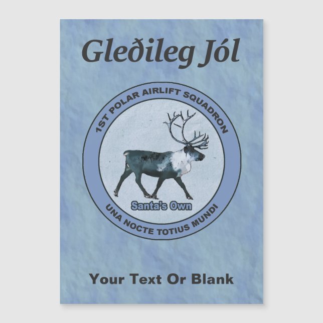 Santa's Polar Sqdn - Subdued - Gleðileg jól (Front)