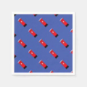Santas Postbox Napkin