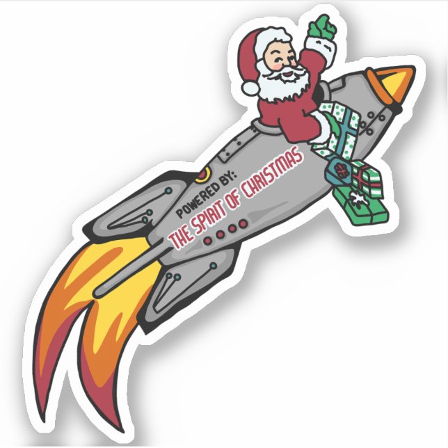 Santa's Rocket Ship (Front)