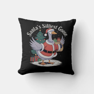 Santa's Silliest Goose A Tacky Christmas Tale Cushion