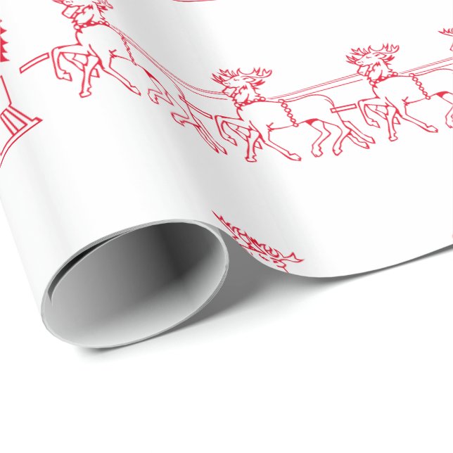 SANTAS SLAY wrapping paper (Roll Corner)
