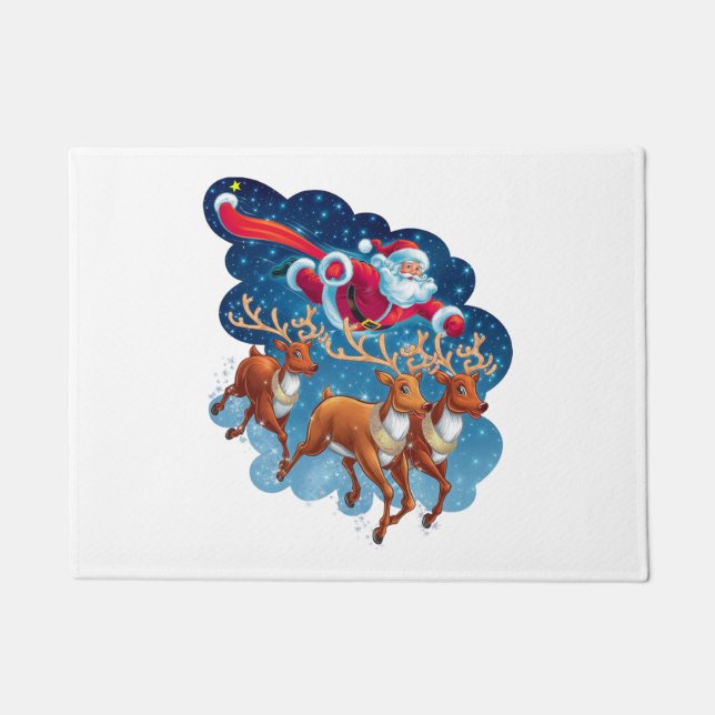 Santa's Sleigh Adventure Doormat (Front)