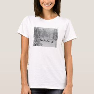 Santa's Sleigh in a Winter Wonderland T-Shirt