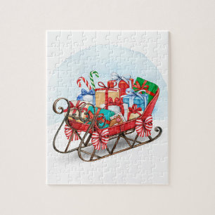 Santa's Sleigh Jigsaw Puzzle