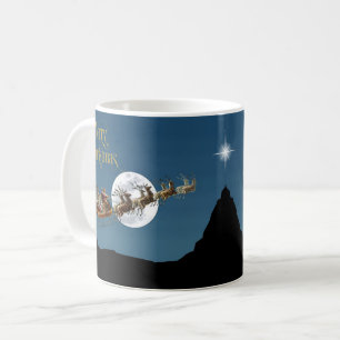 Santa's Sleigh Ride Coffee Mug