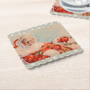 Santas Sleigh Ride Holiday Coaster