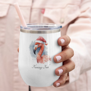 Santa's Snowbird Flamingo, custom