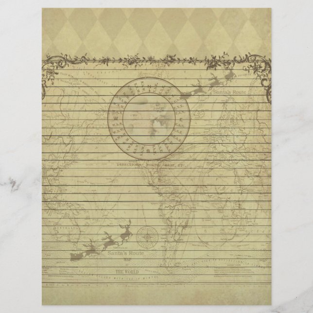 Santa's Special Letterhead from the North Pole (Front)