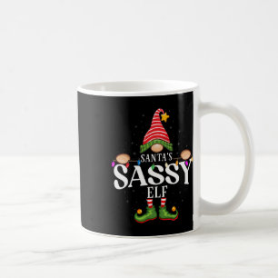 Santa's Sy Christmas Group Family Pajama  Coffee Mug