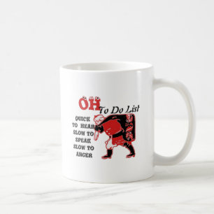 Santa's To-Do List Collection. Coffee Mug