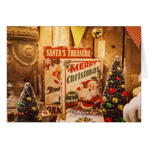 Santa's Treasure Christmas Card