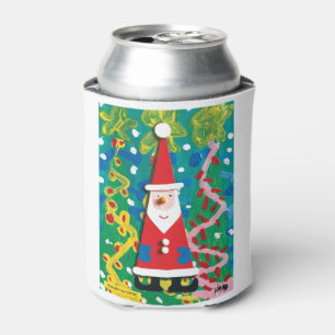 Santa's Winter Wonderland - Kids Art for CHOC Can Cooler