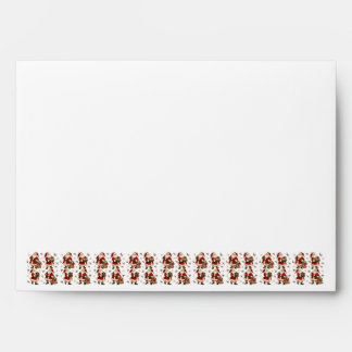 Santa's Woodland Post Christmas A7 Envelopes