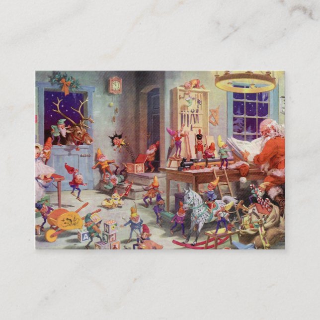 Santas Workshop Business Card (Front)