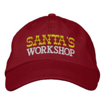 Santa's Workshop Cap