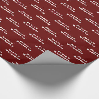 Santa's Workshop Christmas Gift Wrapping Paper