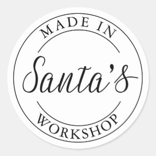 Santa's workshop   Stickers