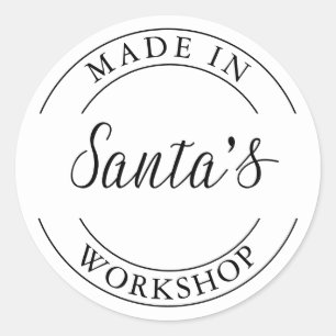 Santa's workshop   Stickers
