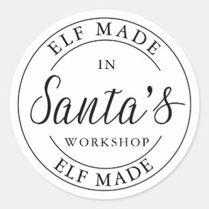 Santa's workshop Stickers
