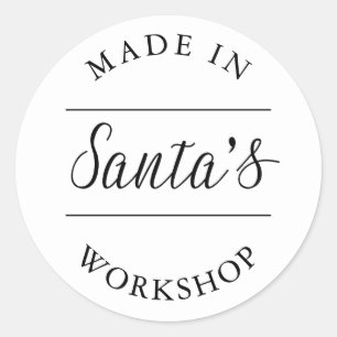 Santa's workshop   Stickers