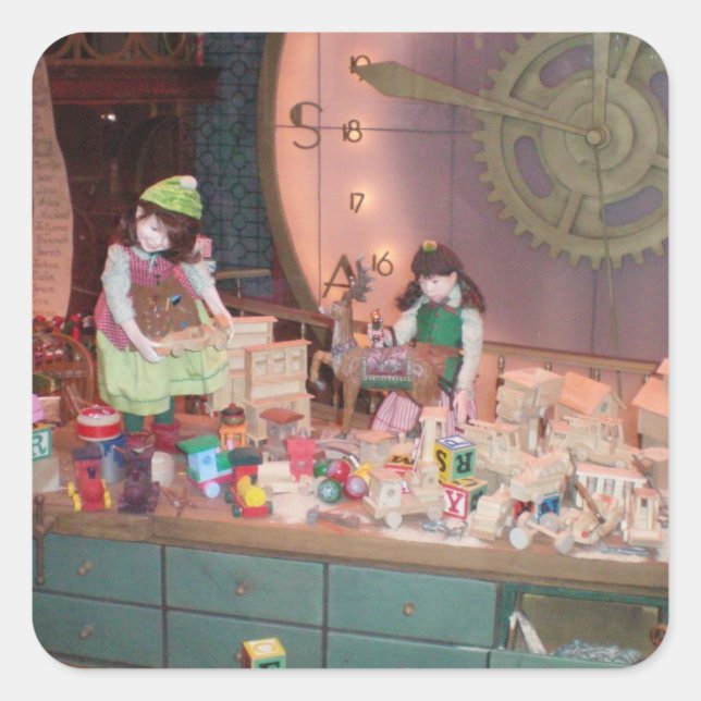 Santa's Workshop Stickers (Front)