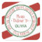 Santa's Workshop Stripe Christmas Gift