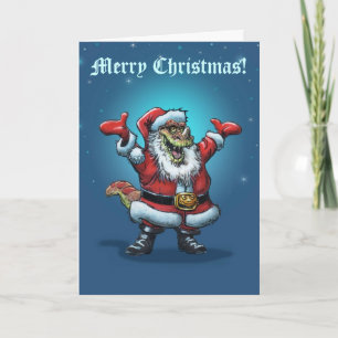 SANTASAURUS Card