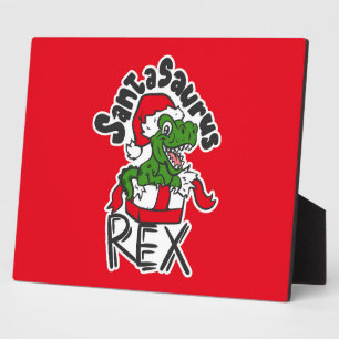 Santasaurus Rex Plaque