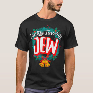 Santau2019s Favorite Jew T-Shirt
