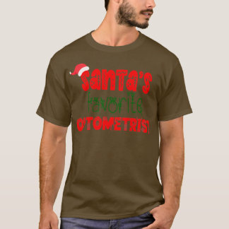 Santax27s Favourite Optometrist best Christmas gif T-Shirt