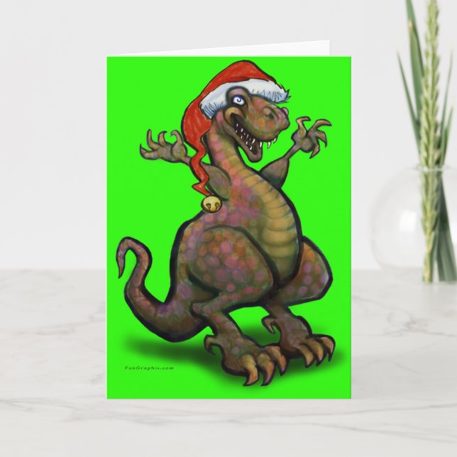 Santazilla Card (Front)