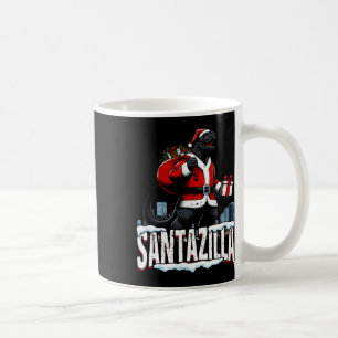 Santazilla Kaiju Santa Christmas Japanese Monster Coffee Mug