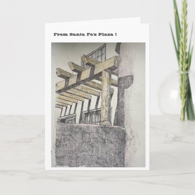 Sante Fe's Plaza Card (Front)